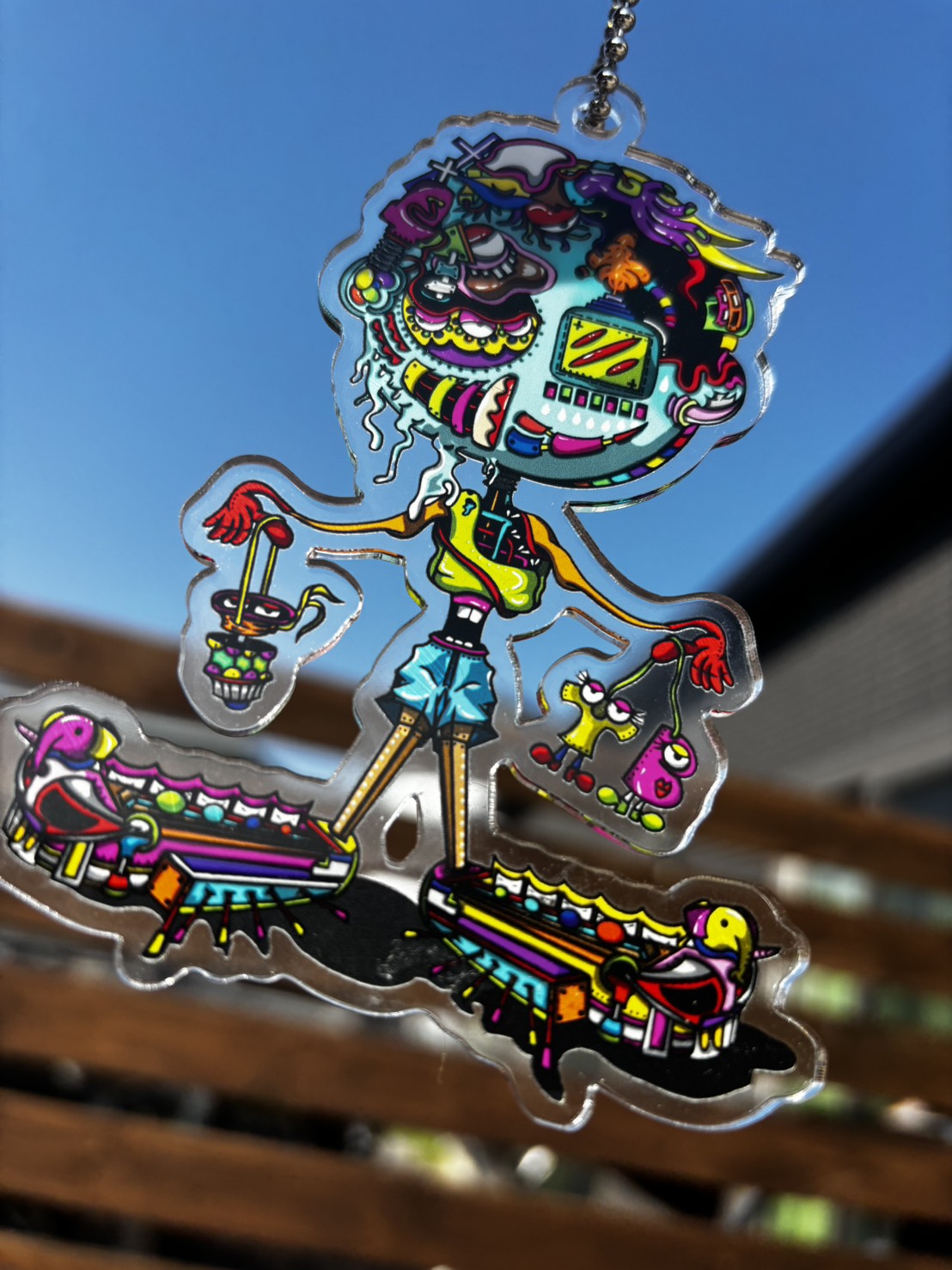 ホンモノカラダ アクリルキーホルダー